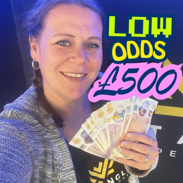 £500 TAX FREE CASH LOW ODDS